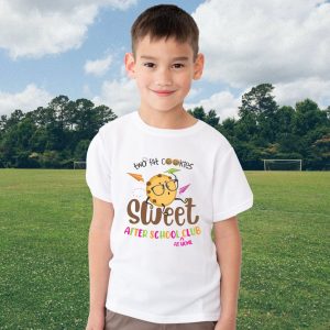Cute little boy wearing blank white t-shirt Cute little boy wearing blank white t-shirt